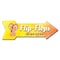 Signmission Flips Flops Worn Here Arrow Decal Funny Home Decor 18in Wide, 6" x 18", D-A-999865 D-A-999865 - alternate 1